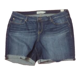 Torrid denim shorts size 22